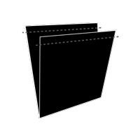 Center Fold Label for Inside Neck