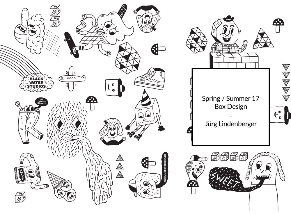 Jürg Lindenberger ss17 box design