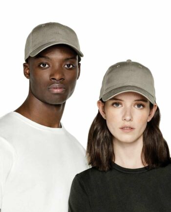 Models Wearing Continental N85 Organic Baseball Caps