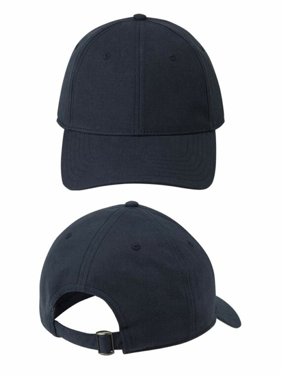 Navy Continental N85 Organic Baseball Caps
