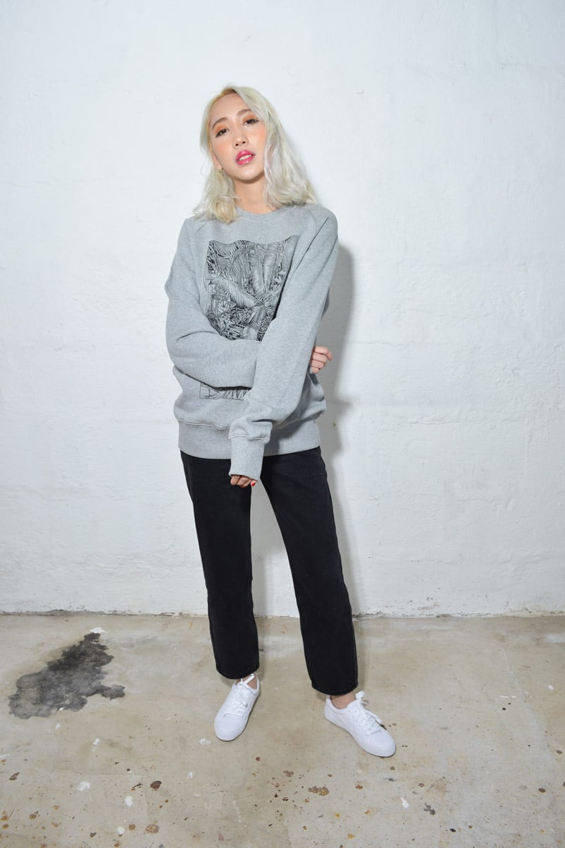Palm Trees Jumper by Cat Sims