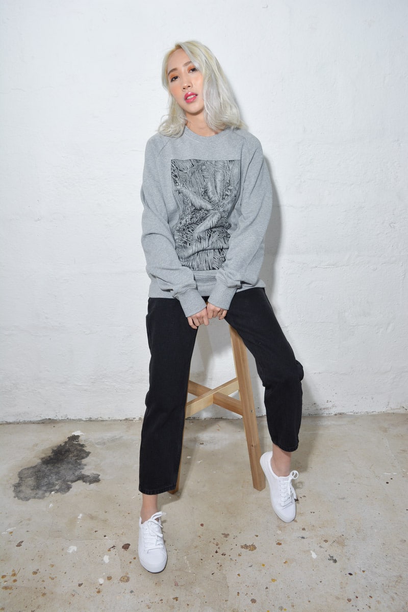 Palm Trees Jumper by Cat Sims