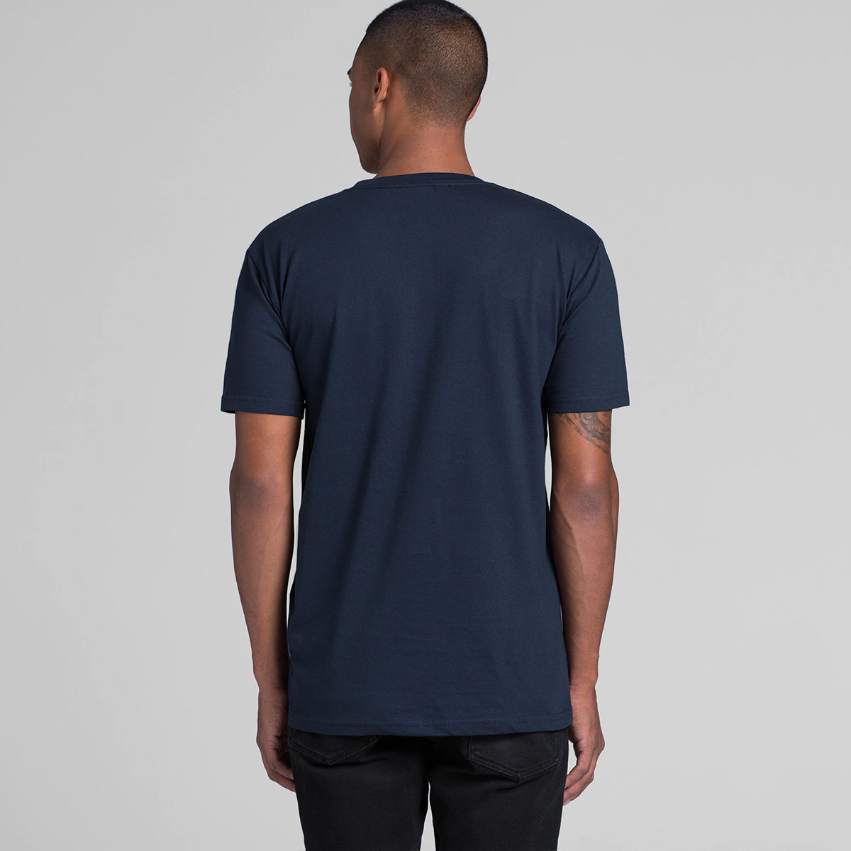 5001 – AS Colour Mens Staple Tee Back View of Model