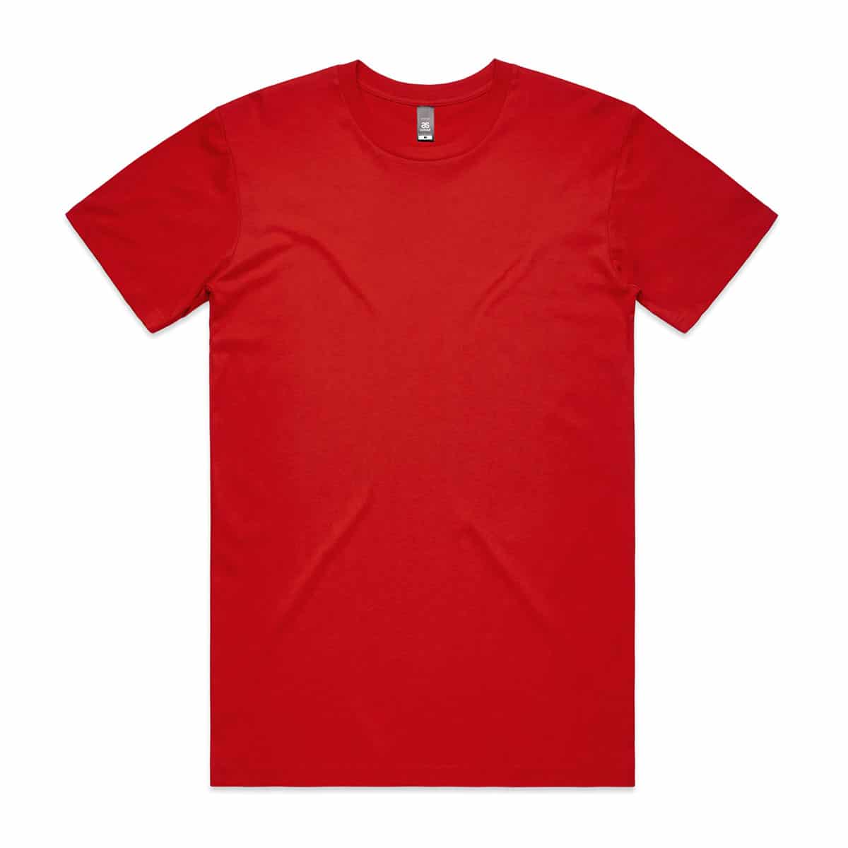 AS Colour 5001 Mens Staple Tee Red Front