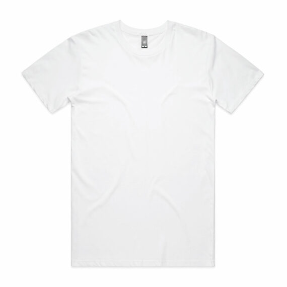 AS Colour 5001 Mens Staple Tee White Front