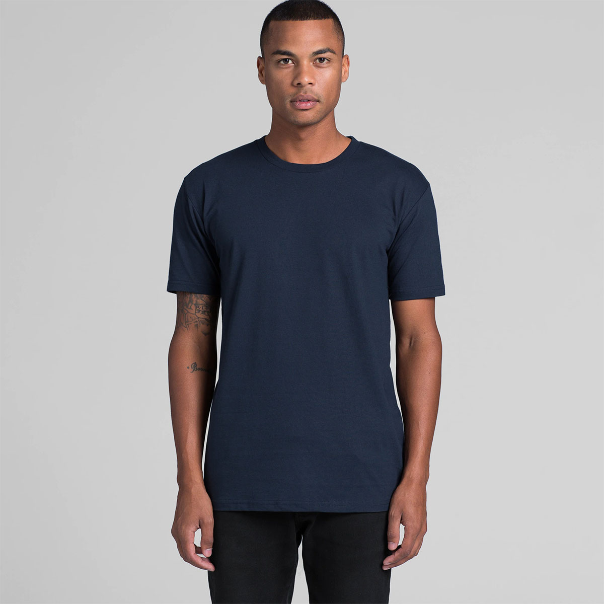 5001 AS Colour Mens Staple Tee Model Front