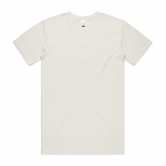 Front of Natural AS Colour 5001G Mens Staple Organic Tee