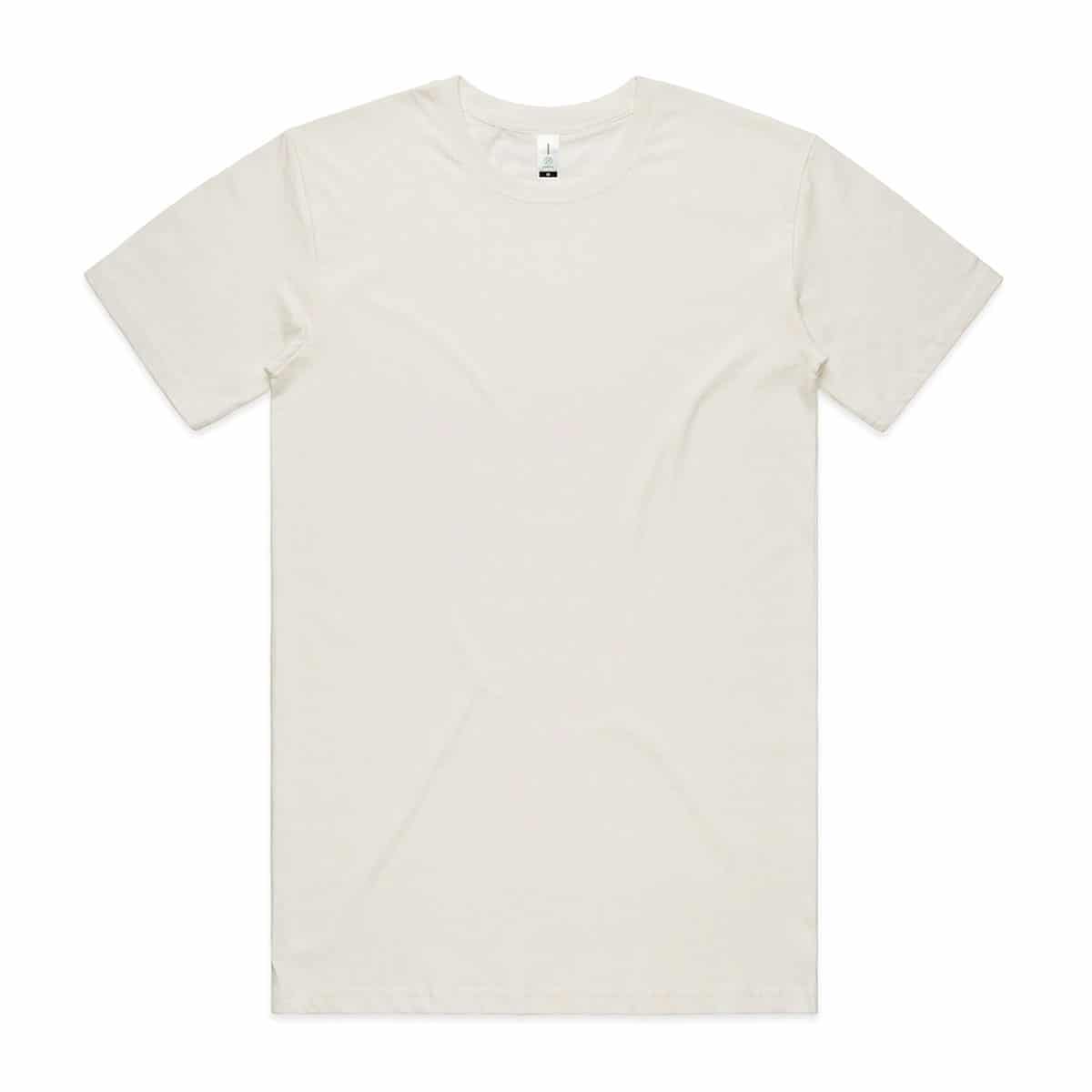 Front of Natural AS Colour 5001G Mens Staple Organic Tee