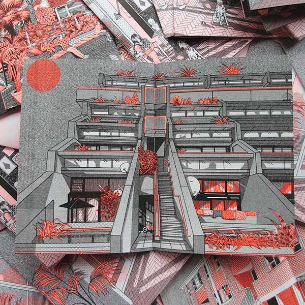 SPACE Book Illustration by Cat Sims