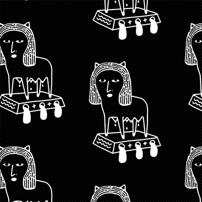 Screen Printing Illustration - Milk by Engin Oztekin