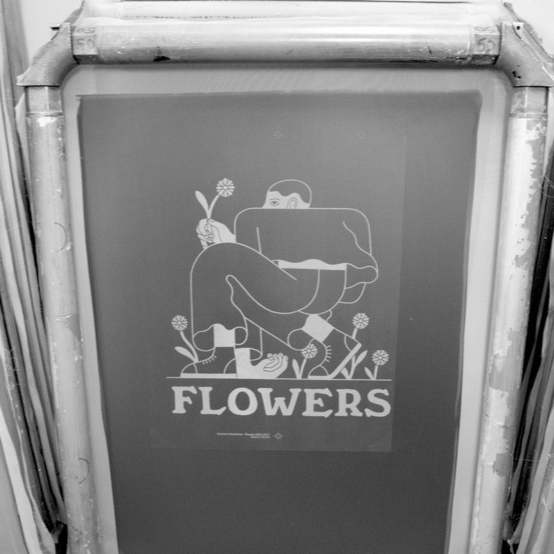 Re-tensionable Screen Frames - Artwork by Dominic Kesterton
