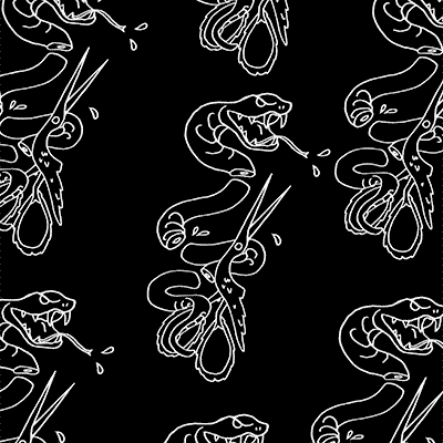Relabeling and Finishing Illustration - Snakes by Jeremie Rose