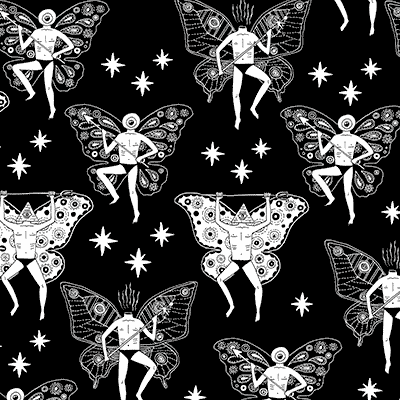 Fairies Illustration by Jim Hollingworth