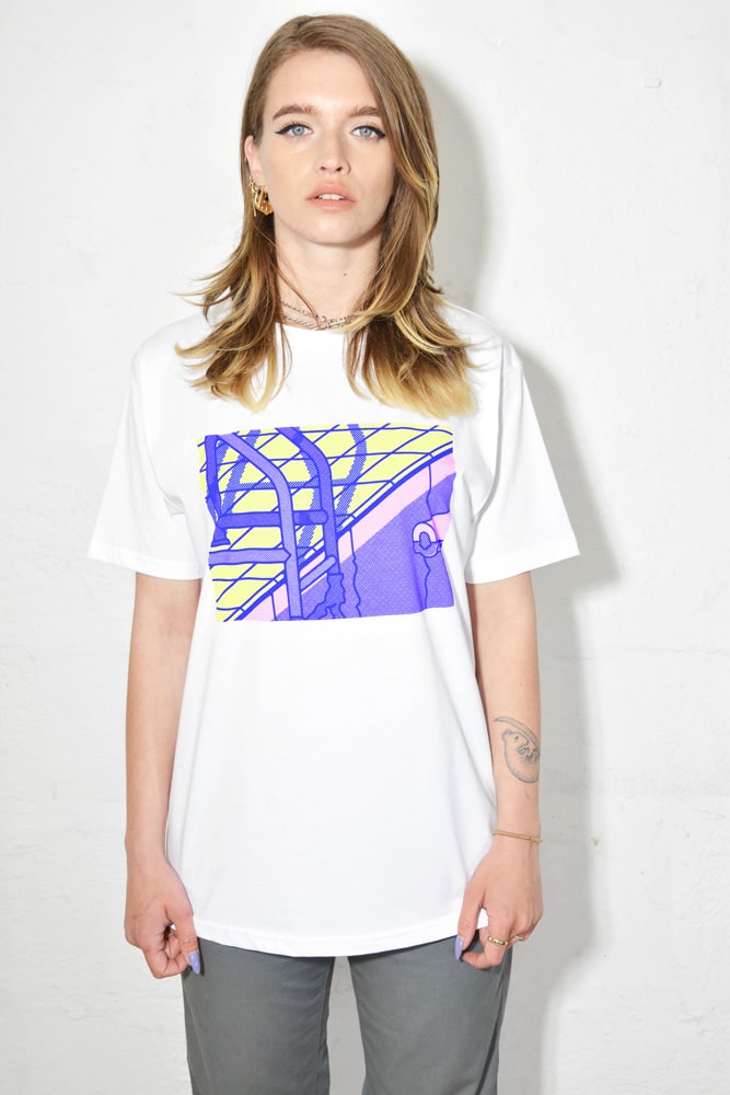 Poolside Sample T Shirt by Thomas Hedger