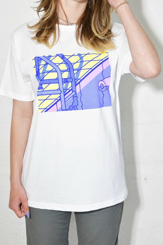 Poolside Sample T Shirt by Thomas Hedger
