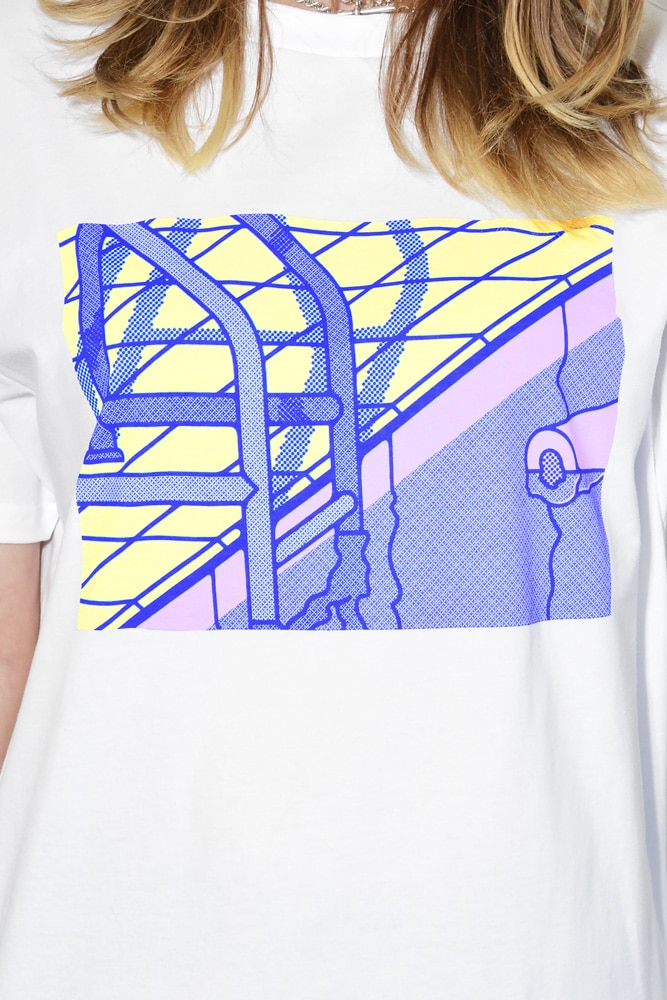 Poolside Sample T Shirt by Thomas Hedger