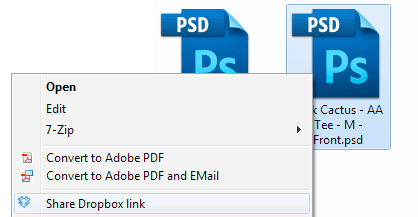 How to Share Dropbox Link From Desktop