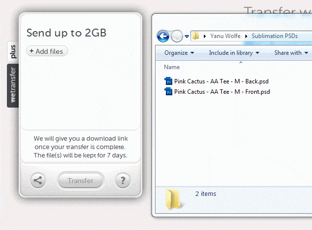 How to Upload to WeTransfer Website